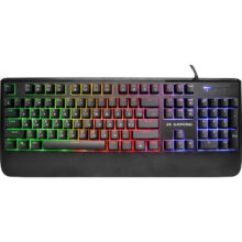 კლავიატურა 2E GAMING Keyboard KG325 LED USB Black Ukr