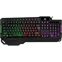 კლავიატურა 2E GAMING Keyboard KG340 LED USB Black Ukr