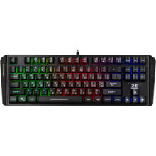 კლავიატურა 2E GAMING Keyboard KG355 LED 87key USB Black Ukr