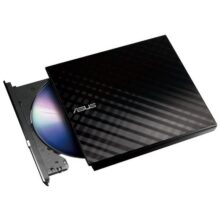 დისკის წამკითხველი ASUS SDRW-08D2S-U LITE DVD+-R/RW USB2.0 EXT Ret Slim Black