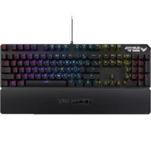 კლავიატურა ASUS TUF Gaming K3 Kailh Red USB RU RGB, Black