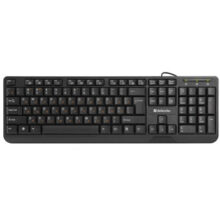 კლავიატურა Defender OfficeMate HM-710 Wired Keyboard Black