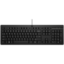კლავიატურა HP 125 Wired Keyboard 266C9AA Black