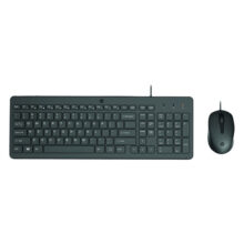კლავიატურა HP 150 Wired Mouse and Keyboard 240J7AA Black