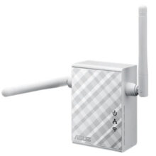 როუტერი WiFi Repeater ASUS RP-N12 802.11n 2.4 ГГц, N300, 1хFE LAN