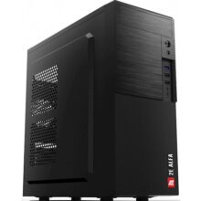 კომპიუტერის ქეისი 2E Computer case ALFA (E1903U-400)with PSU 2EATX400, MidT,2xUSB2.0,1xUSB3.0, steel (side panel), black
