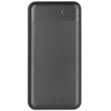 პორტატული დამტენი 2Е Power Bank 20000mAh, DC 5V, 2.1A, Type-C, MicroUSB, USB-А, black