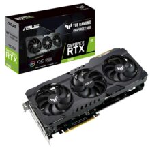 ვიდეო ბარათი ASUS GeForce RTX 3060 12GB GDDR6 TUF OC TUF-RTX3060-O12G-V2-GAMING