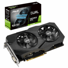 ვიდეო ბარათი ASUS VGA GeForce GTX1660 SUPER 6GB GDDR6 DUAL EVO