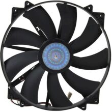 ქულერი Cooler Master MegaFlow 200 Silent Fan,w/o LED,200мм,3pin+Molex