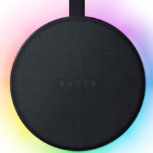 პორტატული დამტენი RAZER Chroma Charging Pad 10W Fast WL Charger RGB Black