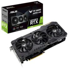 ვიდეო ბარათი ASUS GeForce RTX3060 12GB GDDR6 TUF GAMING OC V2 LHR